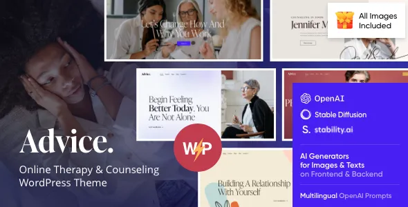 Advice - Psychology, Therapy & Counseling Theme