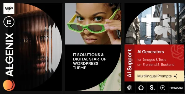 Algenix - IT Solutions & Digital Agency WordPress Theme