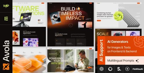 Avola - IT Buiness & Digital Company WordPress Theme