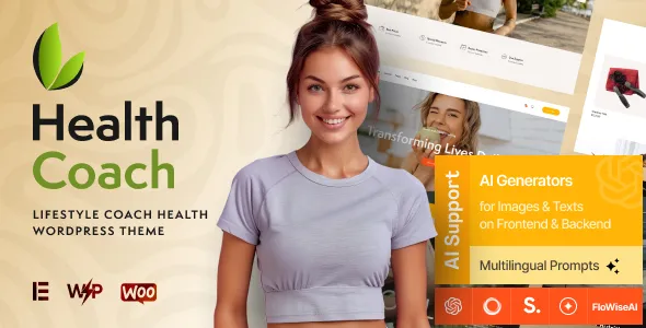 Health Coach - Mentor & Lifestyle Master WordPress Theme