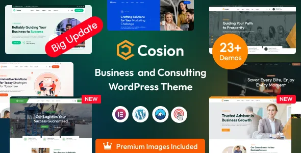 Cosion - Business Consulting WordPress Theme