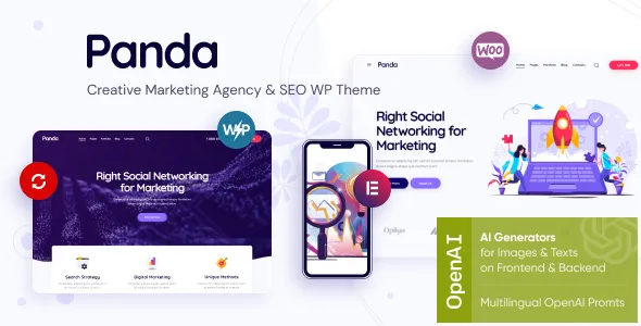 Panda - Digital Marketing & Adveritsing WordPressTheme
