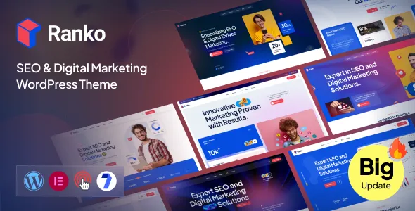 Ranko - SEO & Digital Marketing WordPress Theme