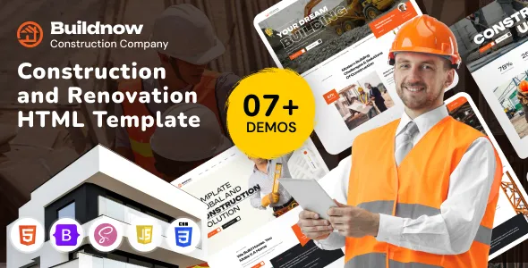 Buildnow - Construction & Building HTML Template