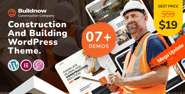 Buildnow - Construction & Building WordPress Theme