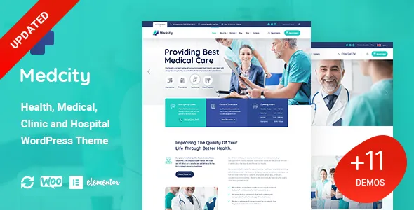 Medcity - Health & Medical WordPress Theme