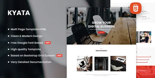 Kyata | Multipurpose HTML5 Template