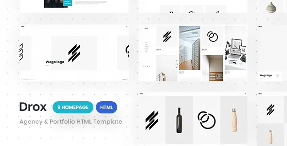 Drox - Agency & Portfolio HTML5 Responsive Template