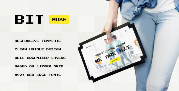 Bit — Original Digital Personal, Agency, Portfolio Muse Template