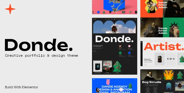 Donde - Artist Portfolio WordPress Theme
