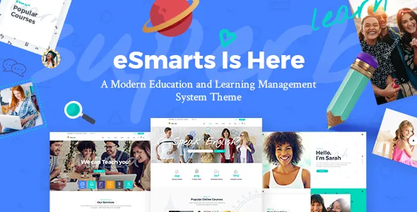 eSmarts - Education & LMS WordPress Theme