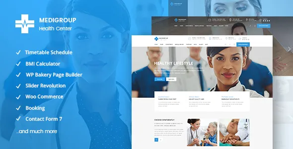 Medigroup - Medical and Health WordPress Theme
