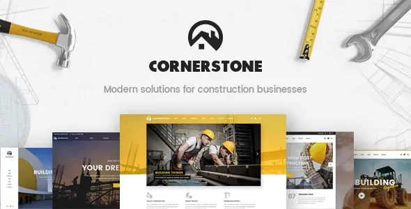 Cornerstone - Construction WordPress Theme