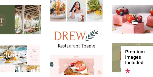 Drew - Restaurant WordPress Theme