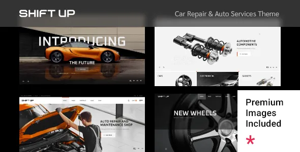 ShiftUp - Car Repair & Auto Services WordPress Theme