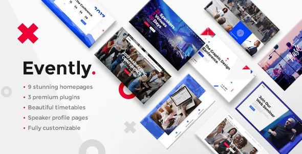 Evently - Conference & Meetup WordPress Theme