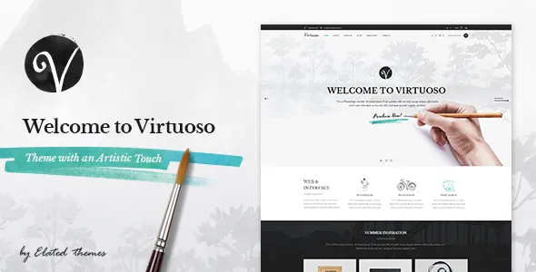 Virtuoso - Artist WordPress Theme