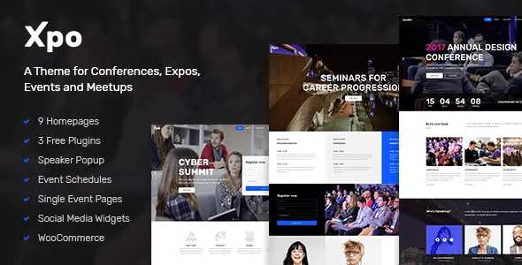 Xpo - Conference & Event WordPress Theme