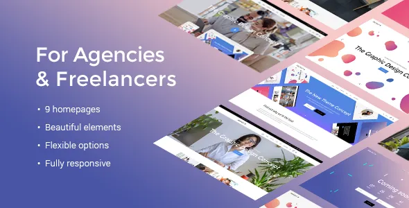Fuzion - Design Agency WordPress Theme