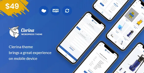 Clerina - Cleaning Services WordPress Theme