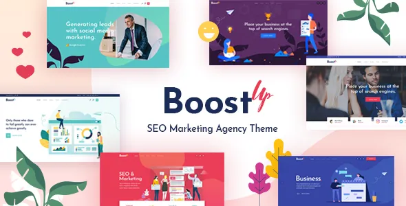BoostUp - SEO Marketing Agency WordPress Theme