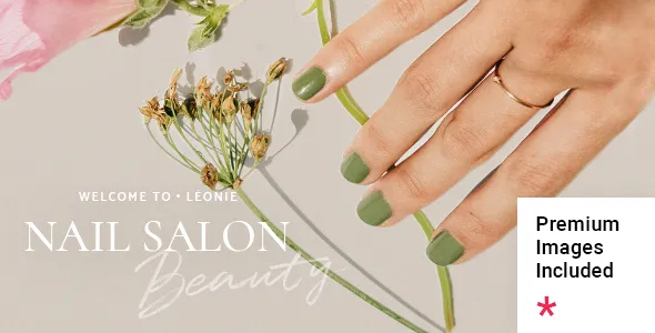 Léonie - Nail and Beauty Salon WordPress Theme