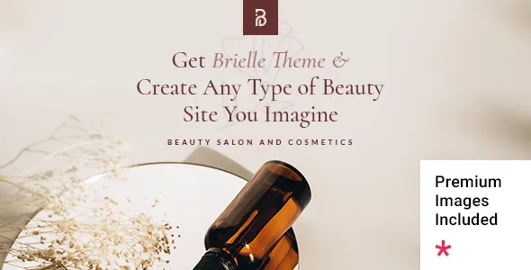 Brielle - Beauty Salon and Cosmetics WordPress Theme