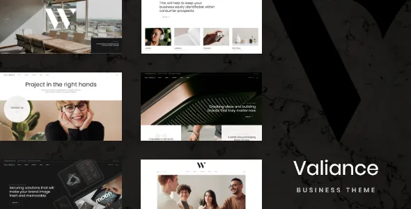 Valiance - Business Consulting WordPress Theme
