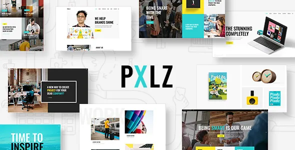 Pxlz - Creative Design Agency WordPress Theme