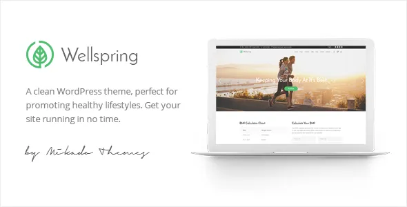Wellspring - Health, Lifestyle & Wellness WordPress Theme