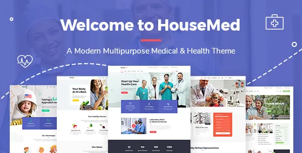 HouseMed - Medical and Health WordPress Theme