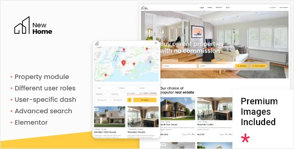 NewHome - Real Estate WordPress Theme