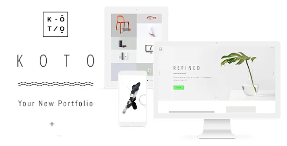 Koto - Artist Portfolio WordPress Theme