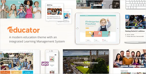 Educator - Education WordPress Theme for University & School