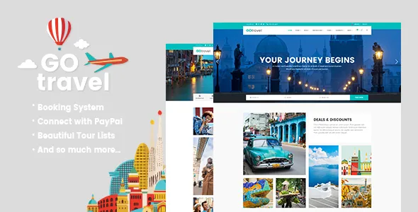 GoTravel - Travel Agency WordPress Theme