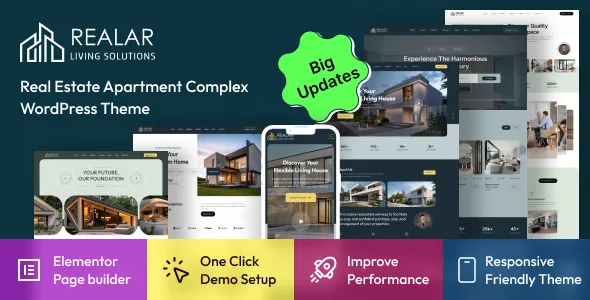 Realar - Real Estate WordPress Theme