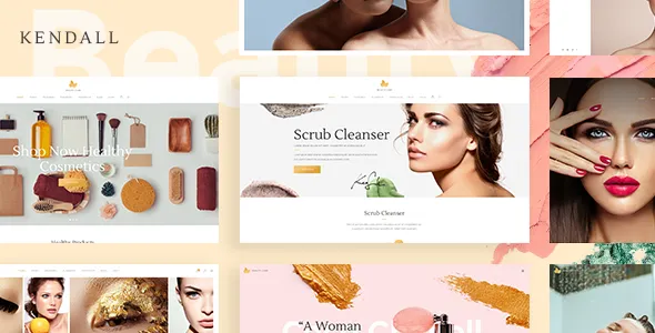 Kendall - Spa, Hair & Beauty Salon WordPress Theme