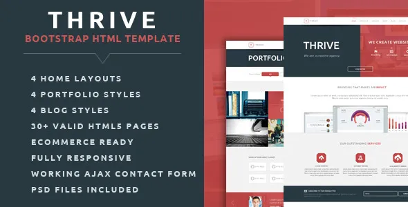 Thrive - Multipurpose Creative HTML Template