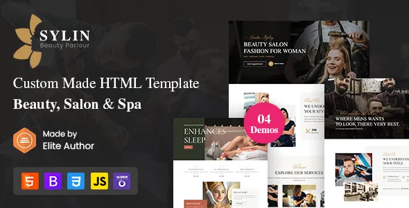 Sylin - Beauty Salon and Spa HTML Template