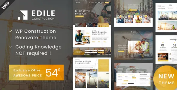 Edile - Construction Company WordPress
