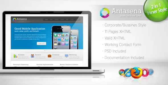 Antasena - Corporate Business Template 4