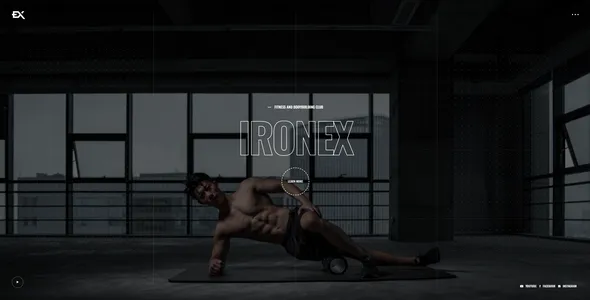 Ironex - Fitness and Gym HTML Template
