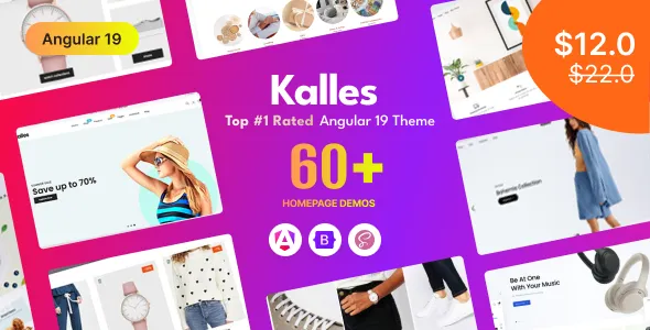 Kalles - Angular 19 eCommerce Template
