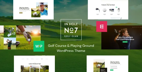 N7 | Golf Club Sports & Events WordPress Theme