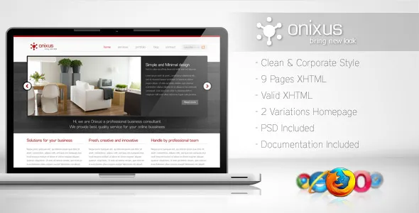Onixus - Corporate Business Template 3