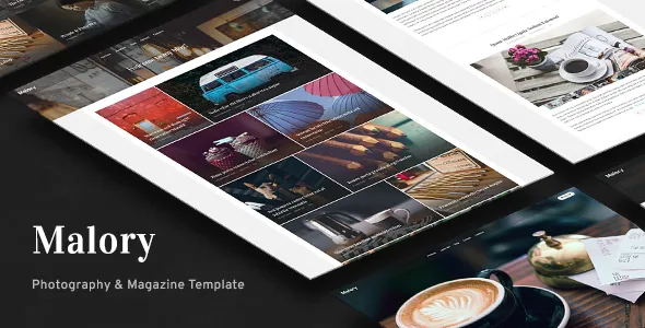 Malory - Photography Template for Photographers