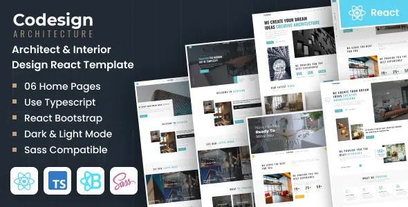 CoDesign - Architect & Interior Design React Template