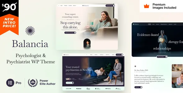 Balancia - Psychologist & Counseling WordPress Theme