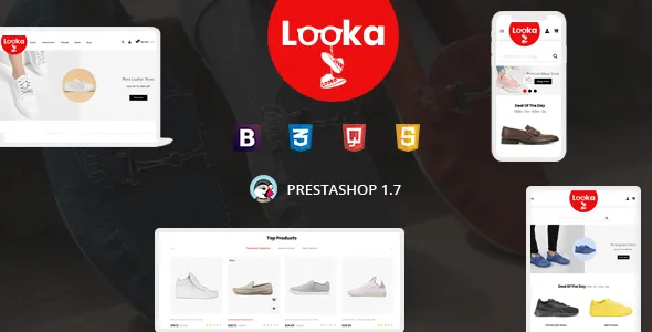 Looka - Glasses & Shoes Prestashop 1.7 - 9.x Responsive Theme