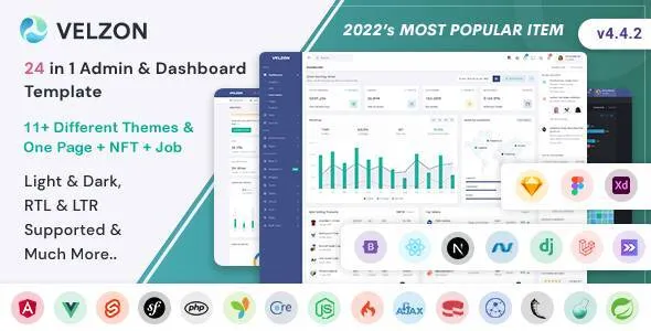 Velzon - Admin & Dashboard Template